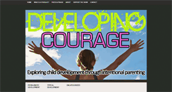 Desktop Screenshot of developingcourage.com